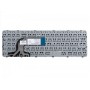 Клавиатура для ноутбука HP 250 G3, 255 G2, 255 G3, 15-d, 15-g, 15-r, Pavilion 15-e, 15-n черная, с рамкой