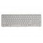 Клавиатура для ноутбука HP 250 G3, 255 G2, 255 G3, 15-d, 15-g, 15-r, Pavilion 15-e, 15-n белая, с рамкой